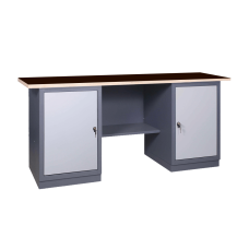 Metallist töölaud sahtliplokkidega 41 D / D / 1800x620mm