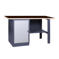 Terasest töölaud töökotta D / 1200x620mm