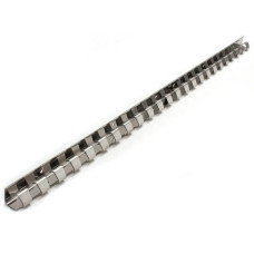 Roostevabast terasest riputuslatt PVC kardinatele, 1000 mm