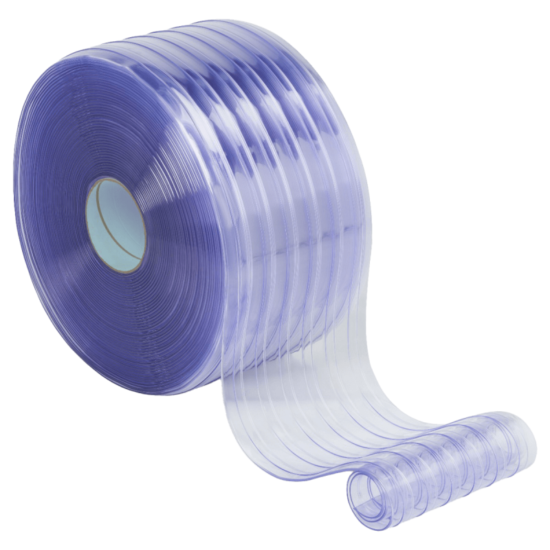 Sooniline PVC kardinriba rull, 50 m, 200 x 2 mm