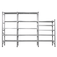 Riiulite komplekt GUMI komplekt ML2, kolm sektsiooni, 3845x2500mm