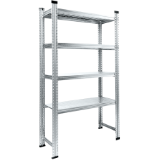 Metallist riiulid 2500x600x800mm 4 riiulitaset