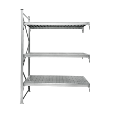 Pikavahe riiuli lisasektsioon, 3500x2700x400 mm, 3 riiulitaset