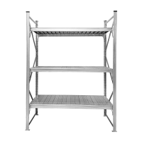 Pikavahe riiul, 2000x1500x400 mm, 3 riiulitaset