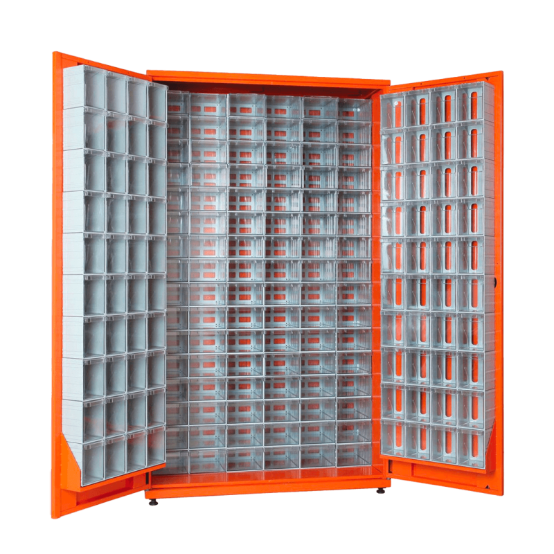 Kapp avanevate ustega ja 176 plastikkarbiga TKD-175